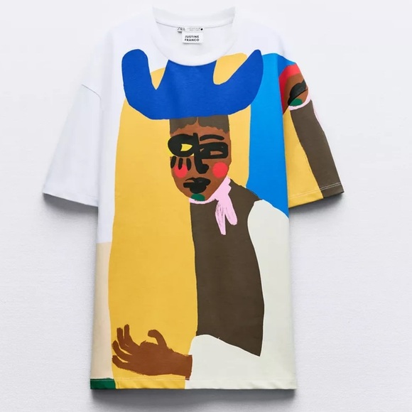 Zara Woman X Justine Franco: Colorful collection T-shirt
Limited edition - Picture 15 of 15